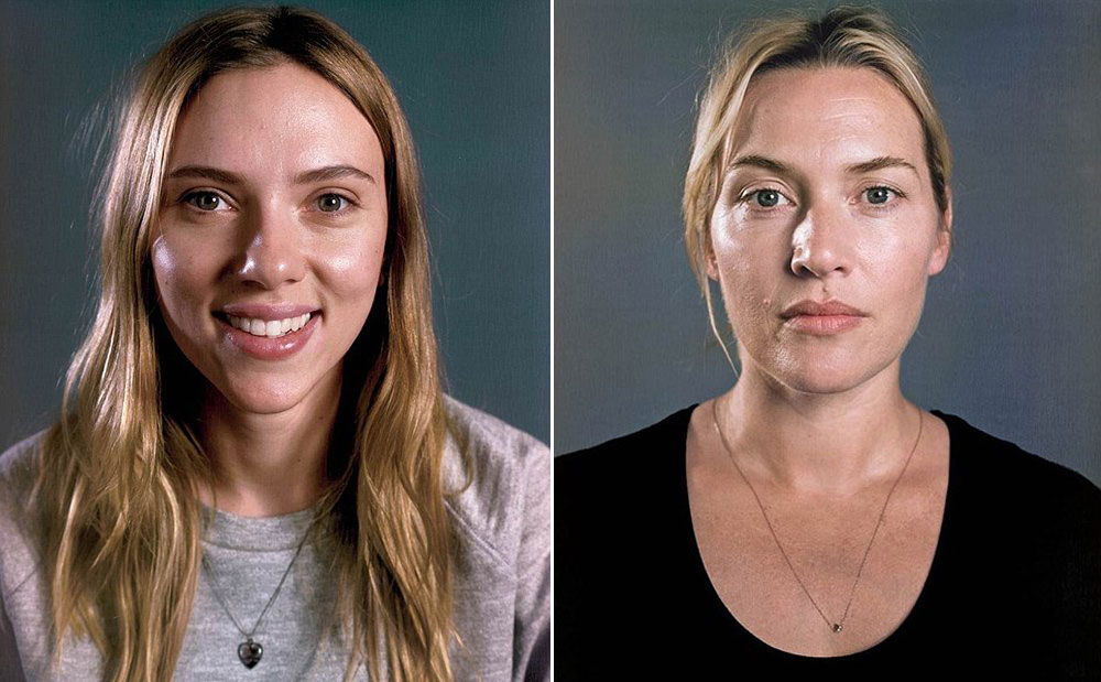 “Makeup-free” celebrities