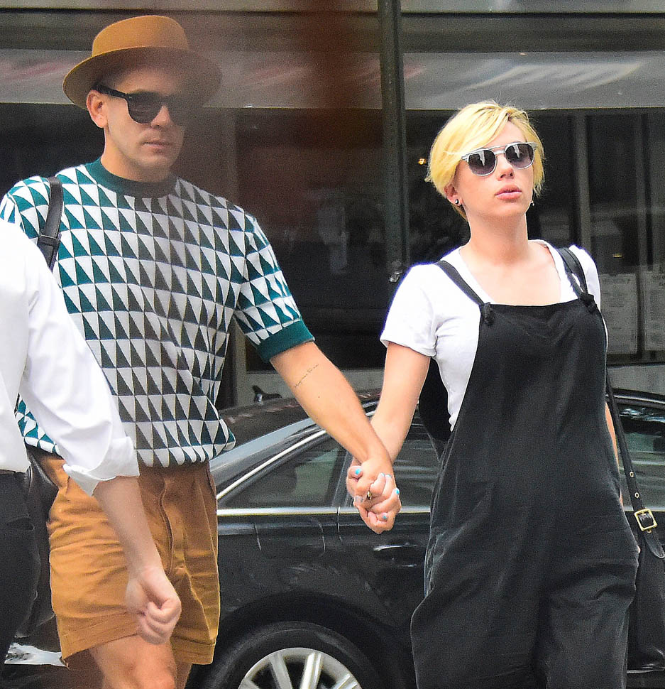 Short, blonde, and pregnant