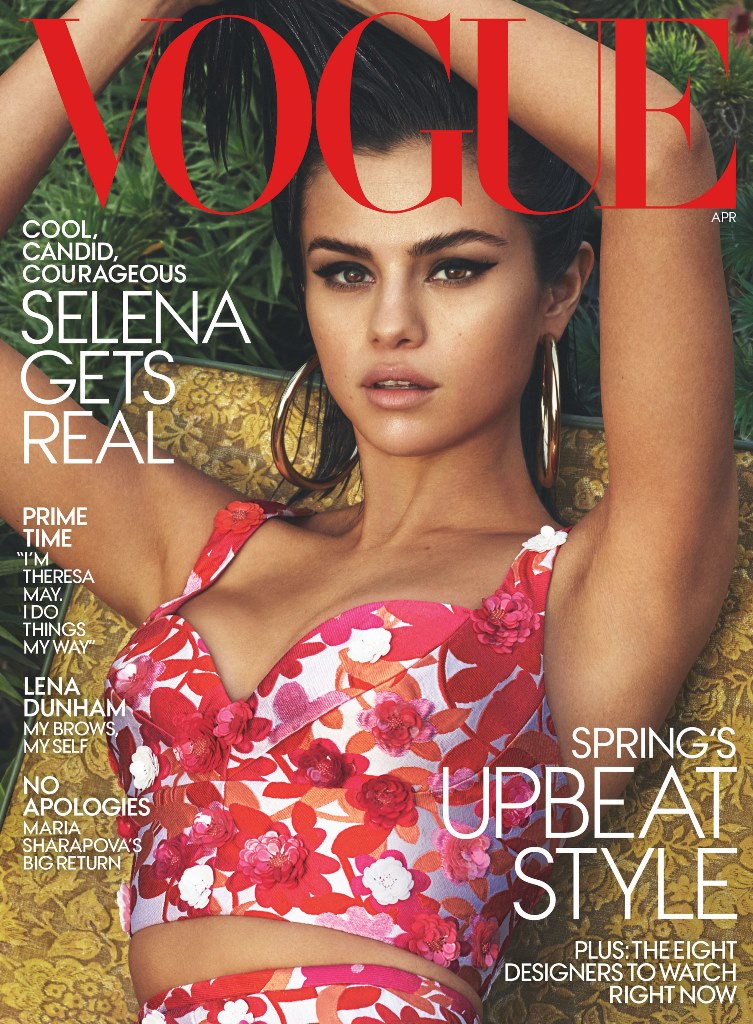 Selena’s first VOGUE
