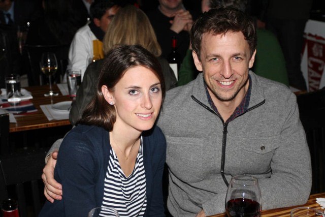 Seth and his girlfriend