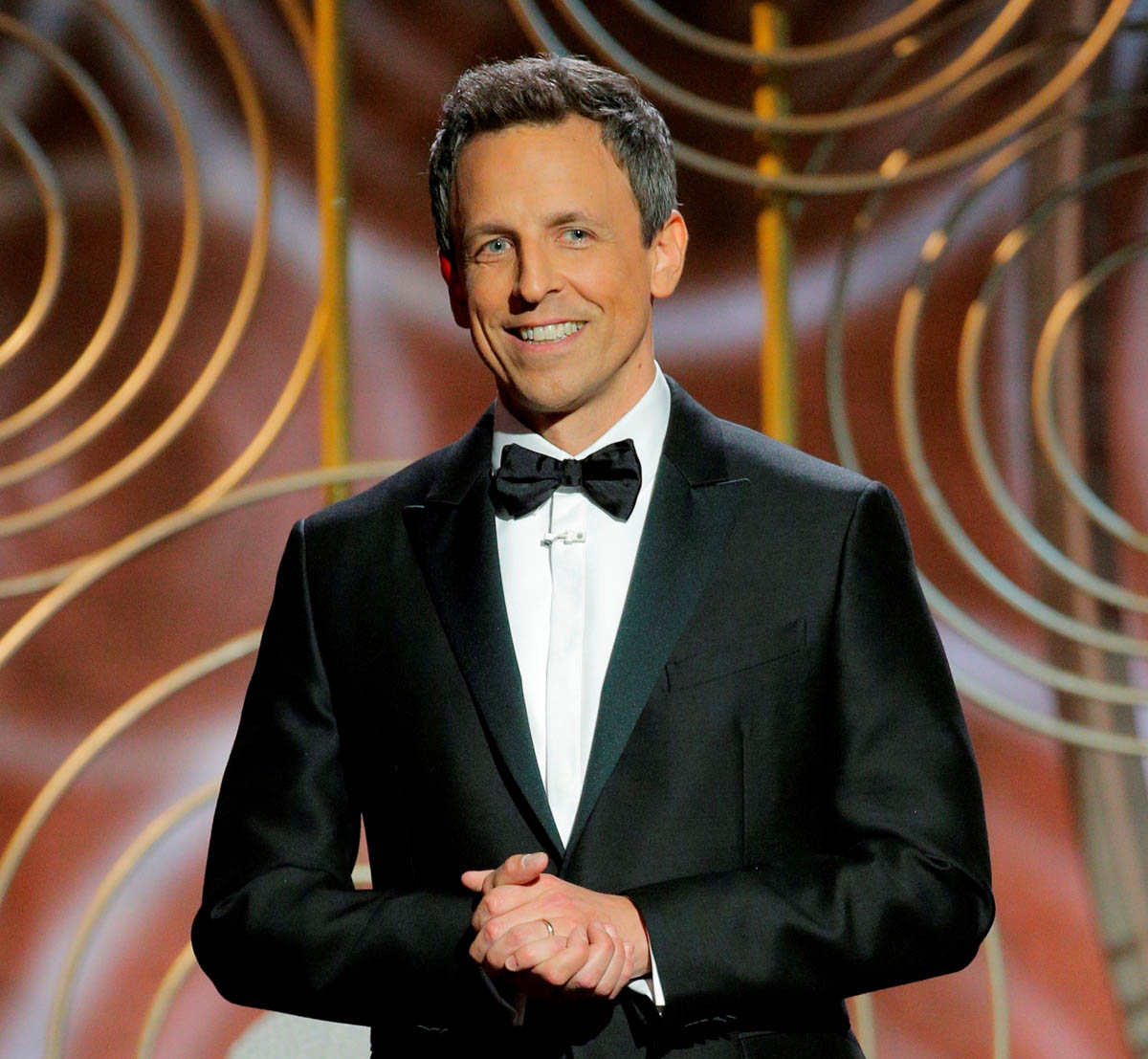 Seth Meyers hosts Golden Globes, with Assists