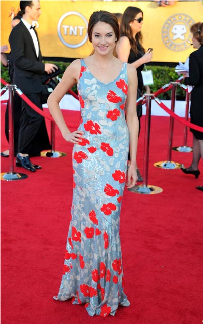 Best SAG Print: Shailene Woodley