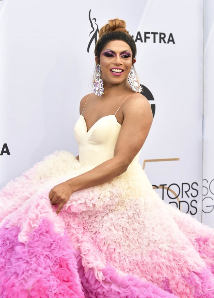 Shangela and Willam at the SAG Awards