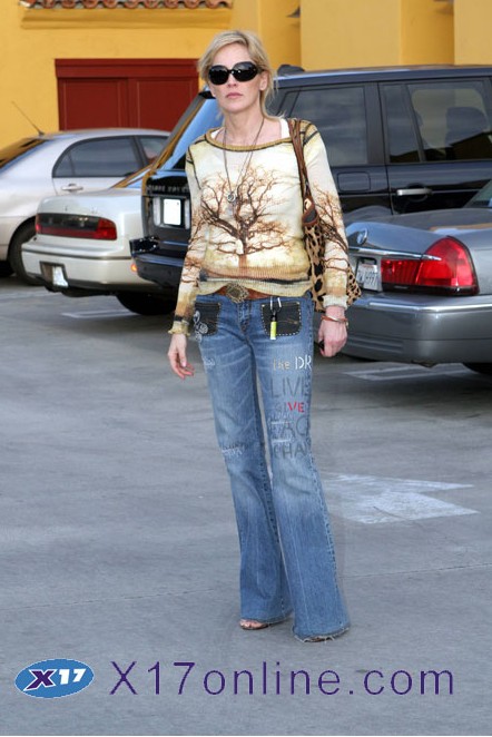 Sharon Stone: the tree and the highlighter