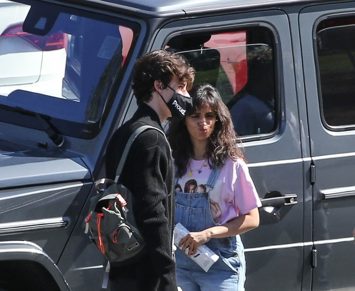 Shawn & Camila On Set