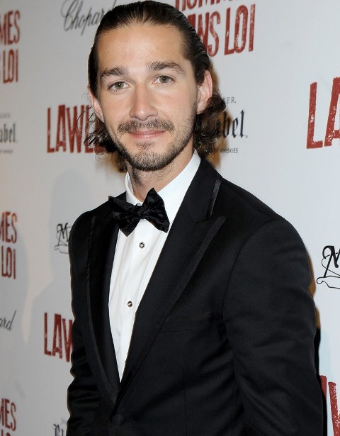 Shia in Lawless and his hair