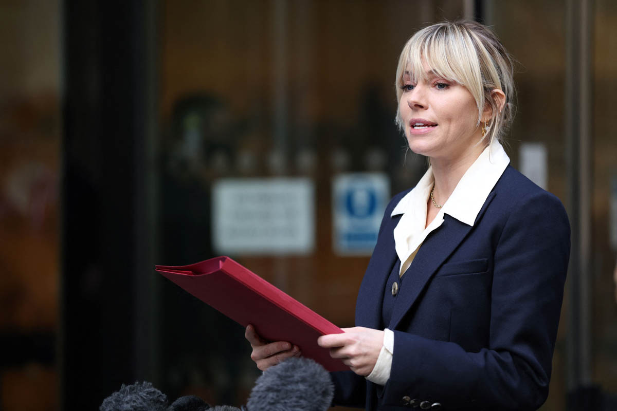 Sienna Miller: A settlement not by choice