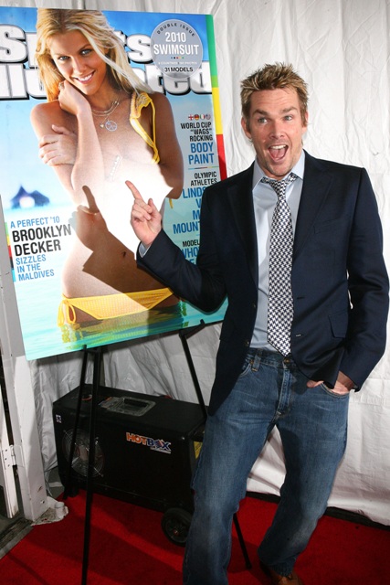 Who let this guy in?