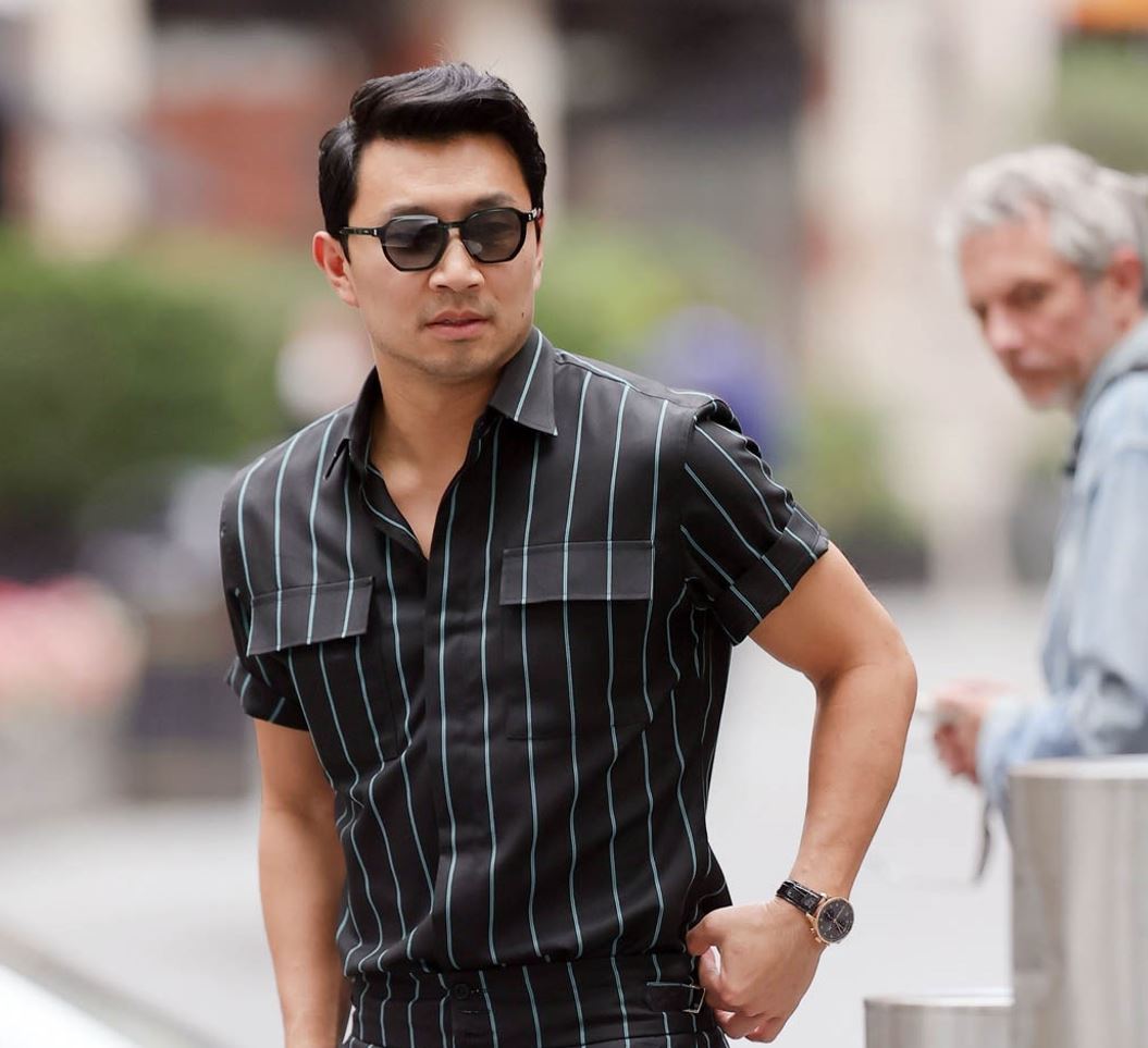 Simu Liu hit a grand slam…and a back flip