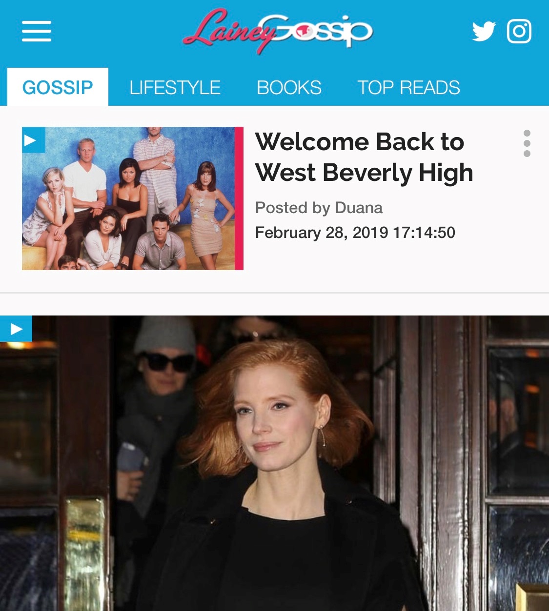 LaineyGossip site update: New Mobile Site Launch