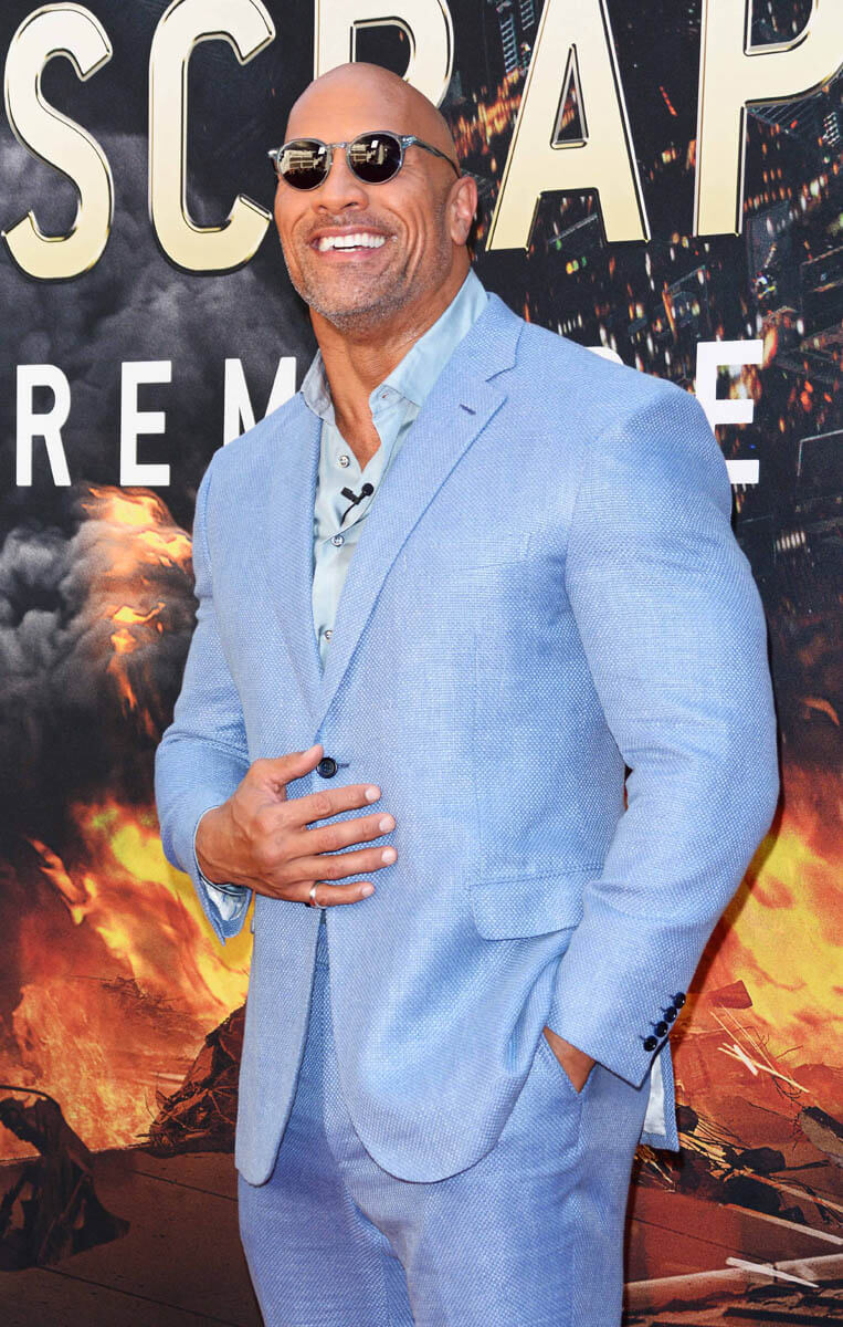 Dwayne Johnson in Skyscraper