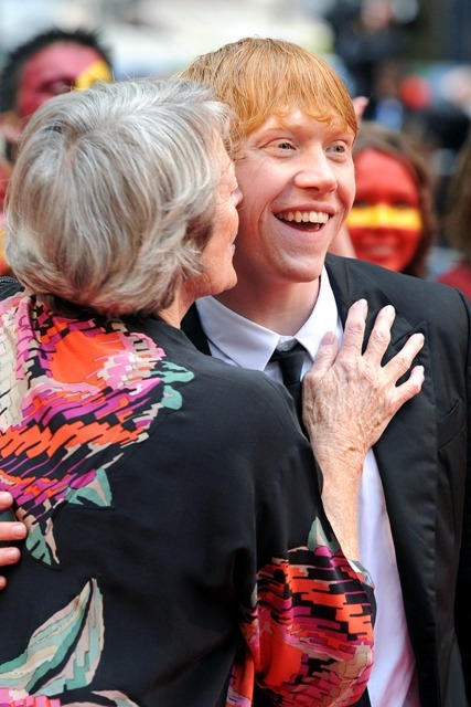 A kiss from Professor McGonagall