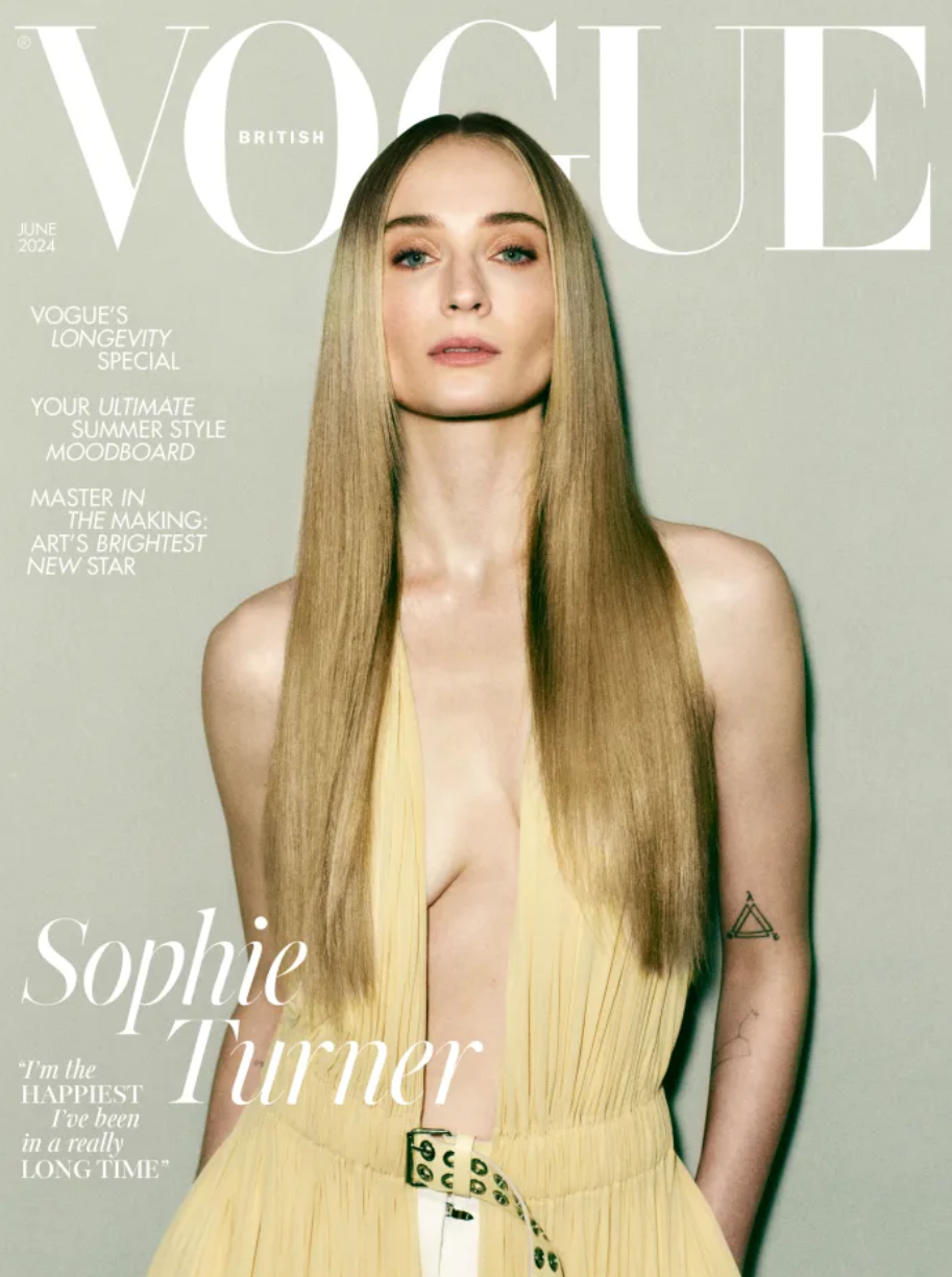 The New Sophie Turner covers British Vogue