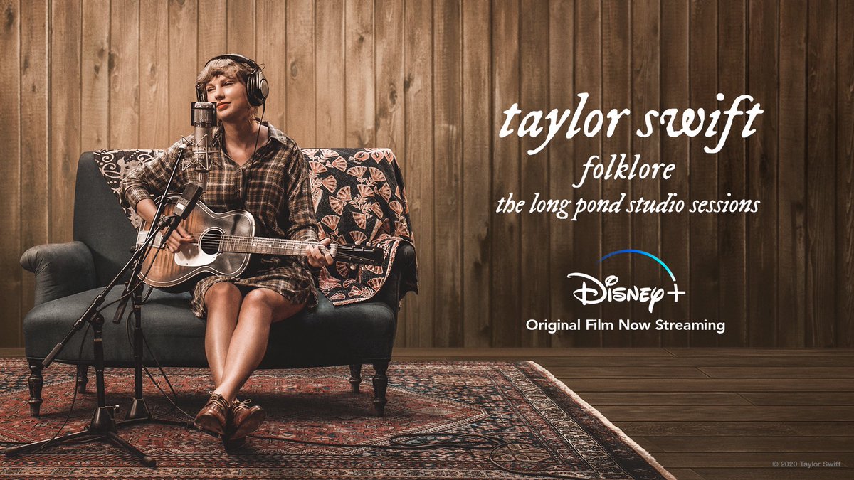 Taylor Swift: folkore for Disney+ …and the Grammys