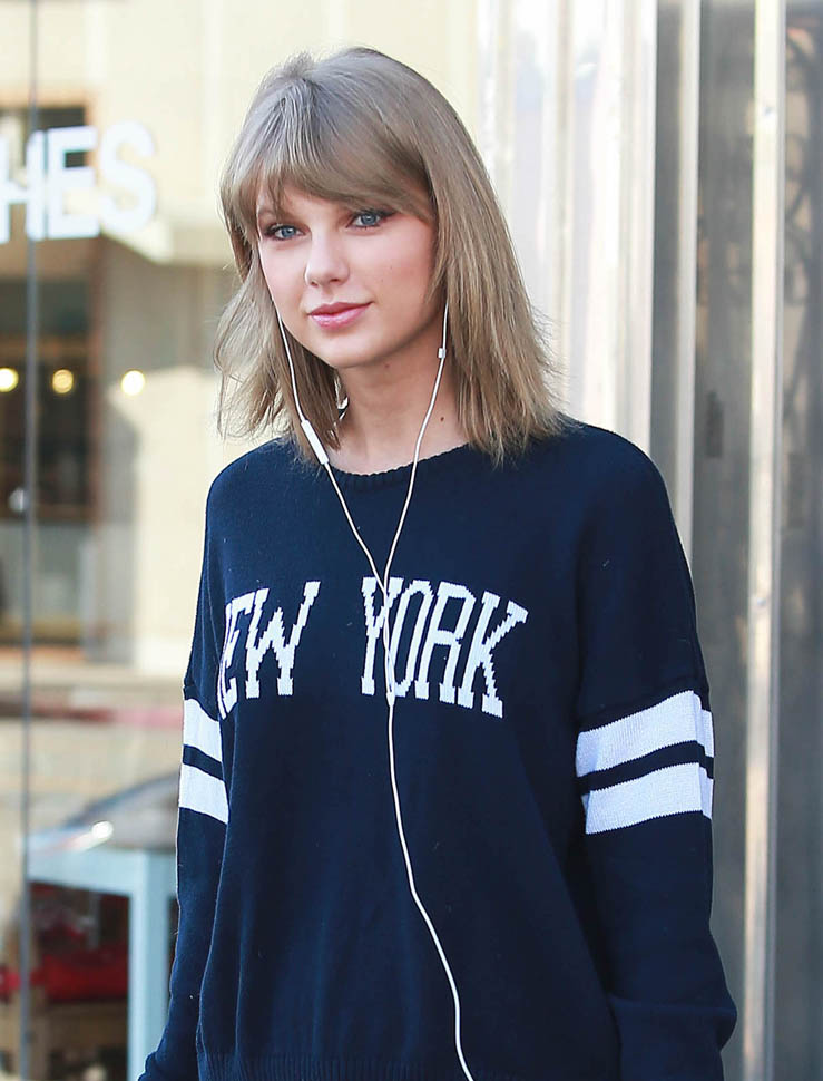 Insuring Taylor's legs