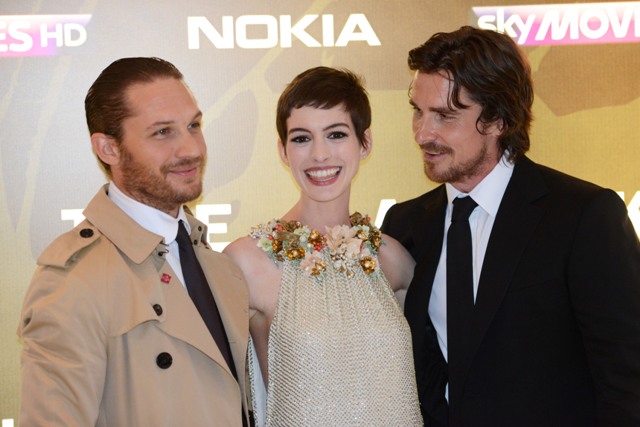 The close cast of The Dark Knight Rises