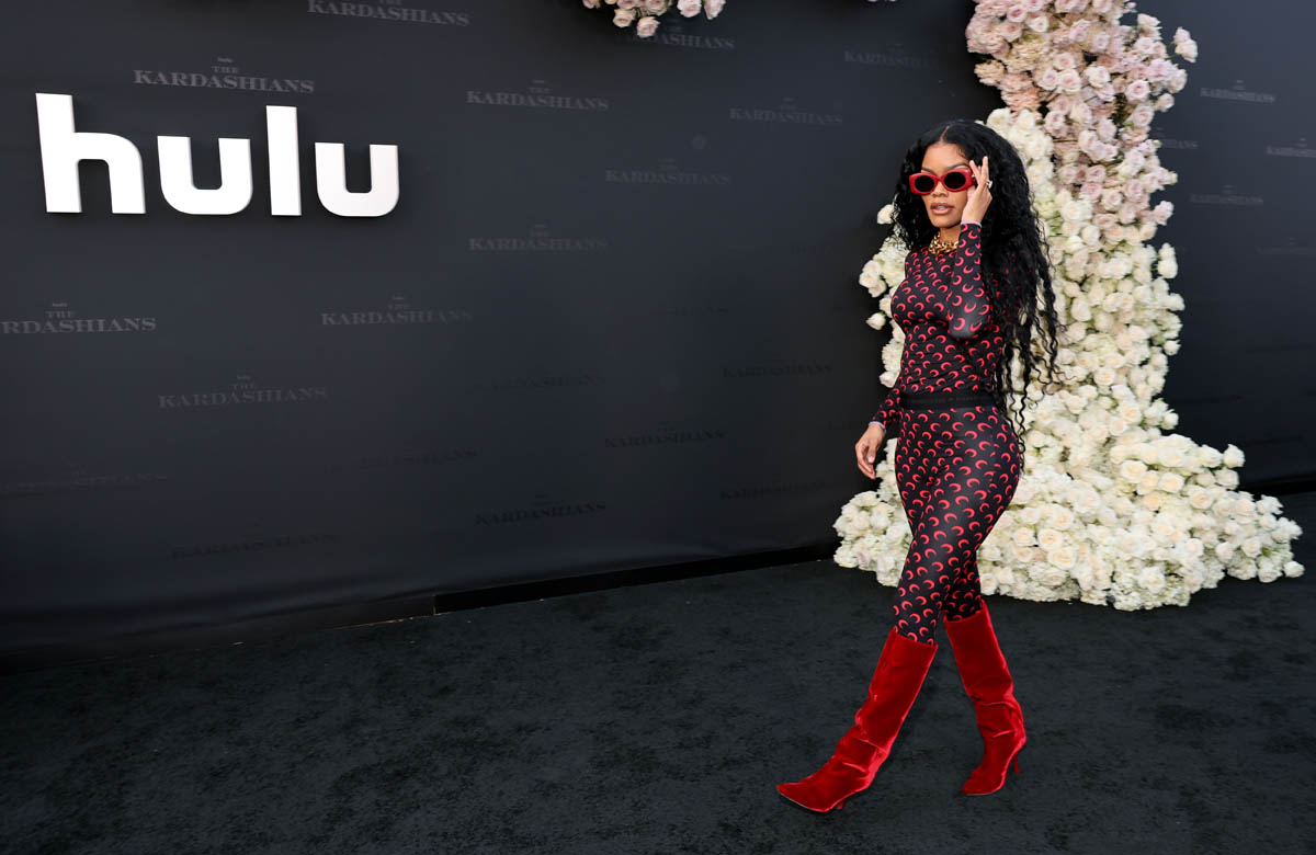 Outfit of the Week: Teyana Taylor’s Best Red Boots
