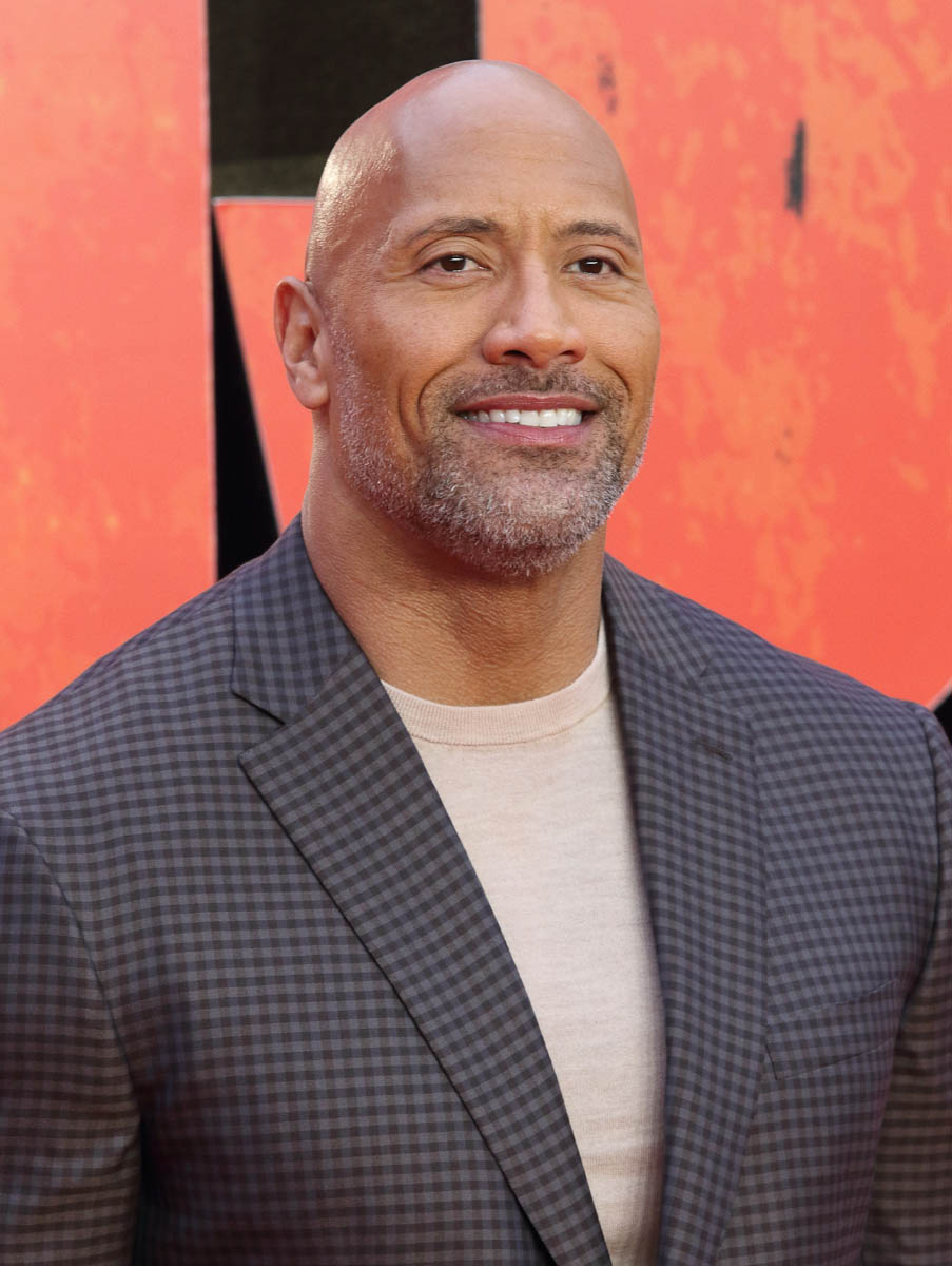 The Rock and a giant gorilla