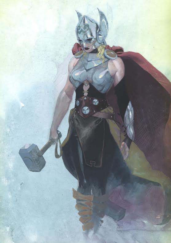 A female Thor, but not for the movies