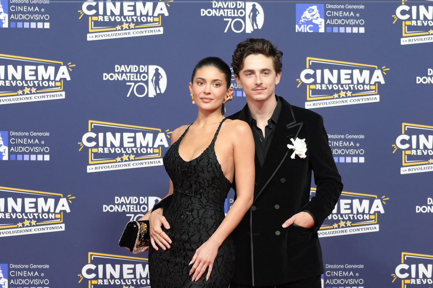 Timmy and Kylie’s first red carpet