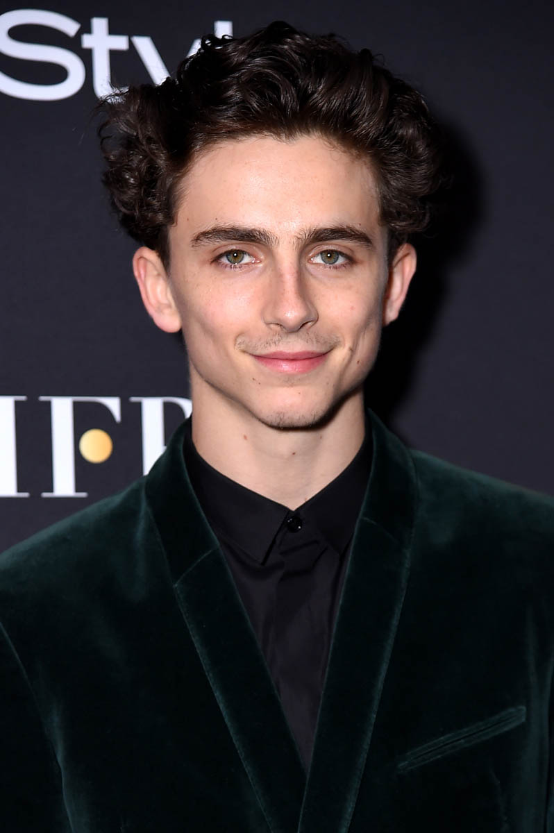 Timothee Chalamet, fanboy