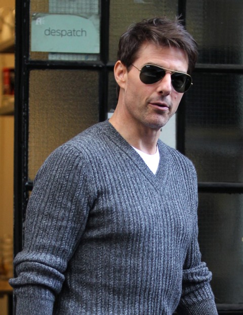 Tom Cruise, Katie, and Kirstie