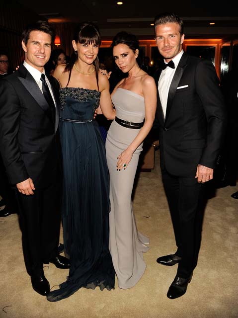 Oscar Party Awkwards: Cruise + Beckham