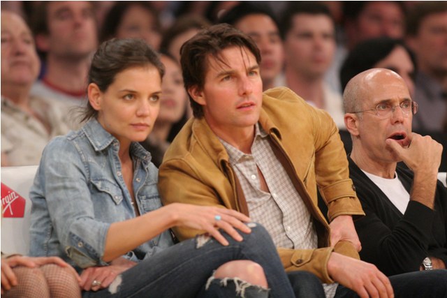 Tom & Katie front and centre