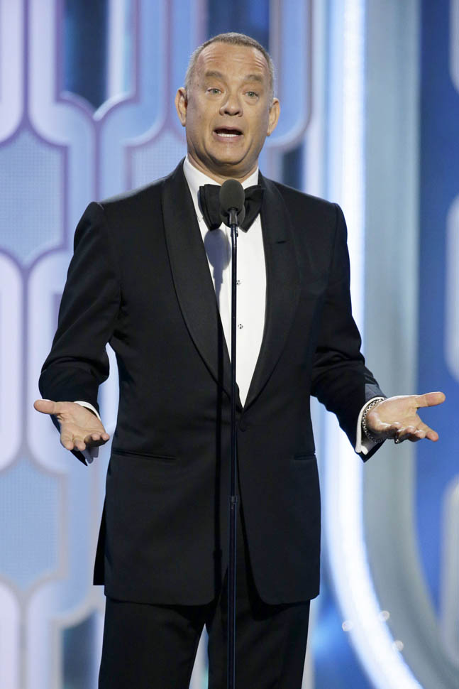 Tom Hanks: Globes Longwinded