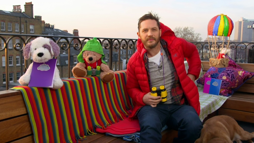 Valentine bedtime with Tom Hardy