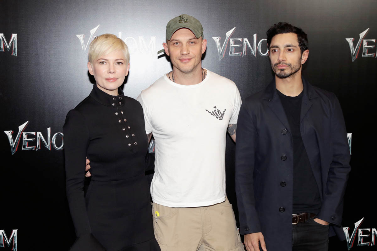 Tom Hardy in Vegas for Venom