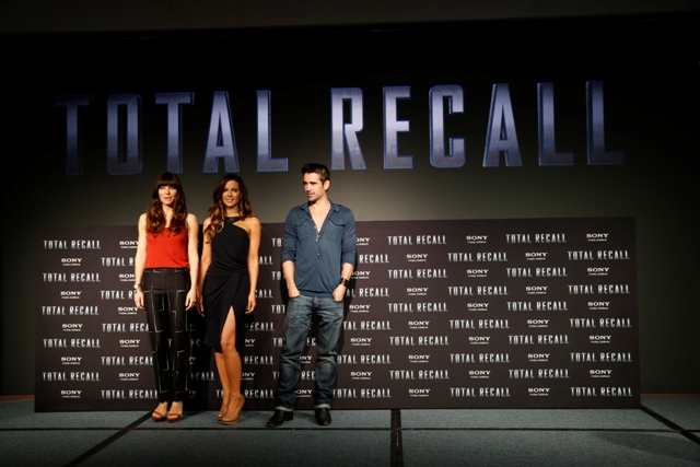 Jessica Biel & the real Colin Farrell