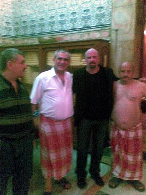 Travolty takes a Turkish bath