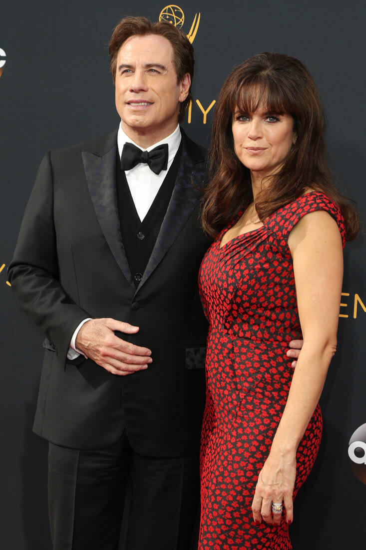 John Travolta & Kelly Preston: the Osmonds at the Emmys
