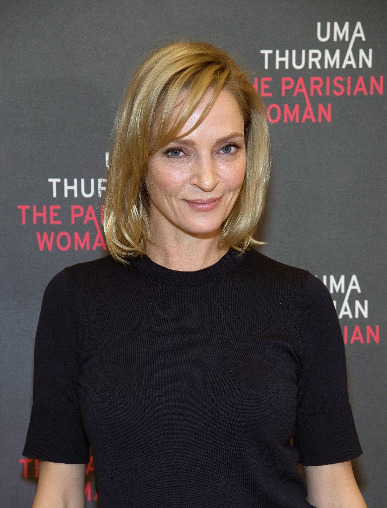 Uma Thurman’s Thanksgiving tea