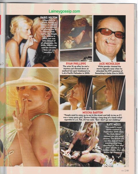 The Us Weekly Drug Issue