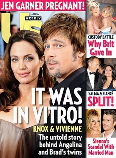 Tabloids Wars: The Holy Twins In Vitro!