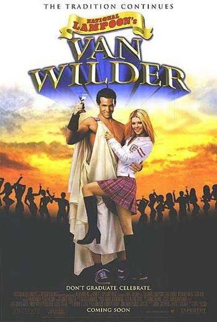 Being careful, walking away, and Van Wilder