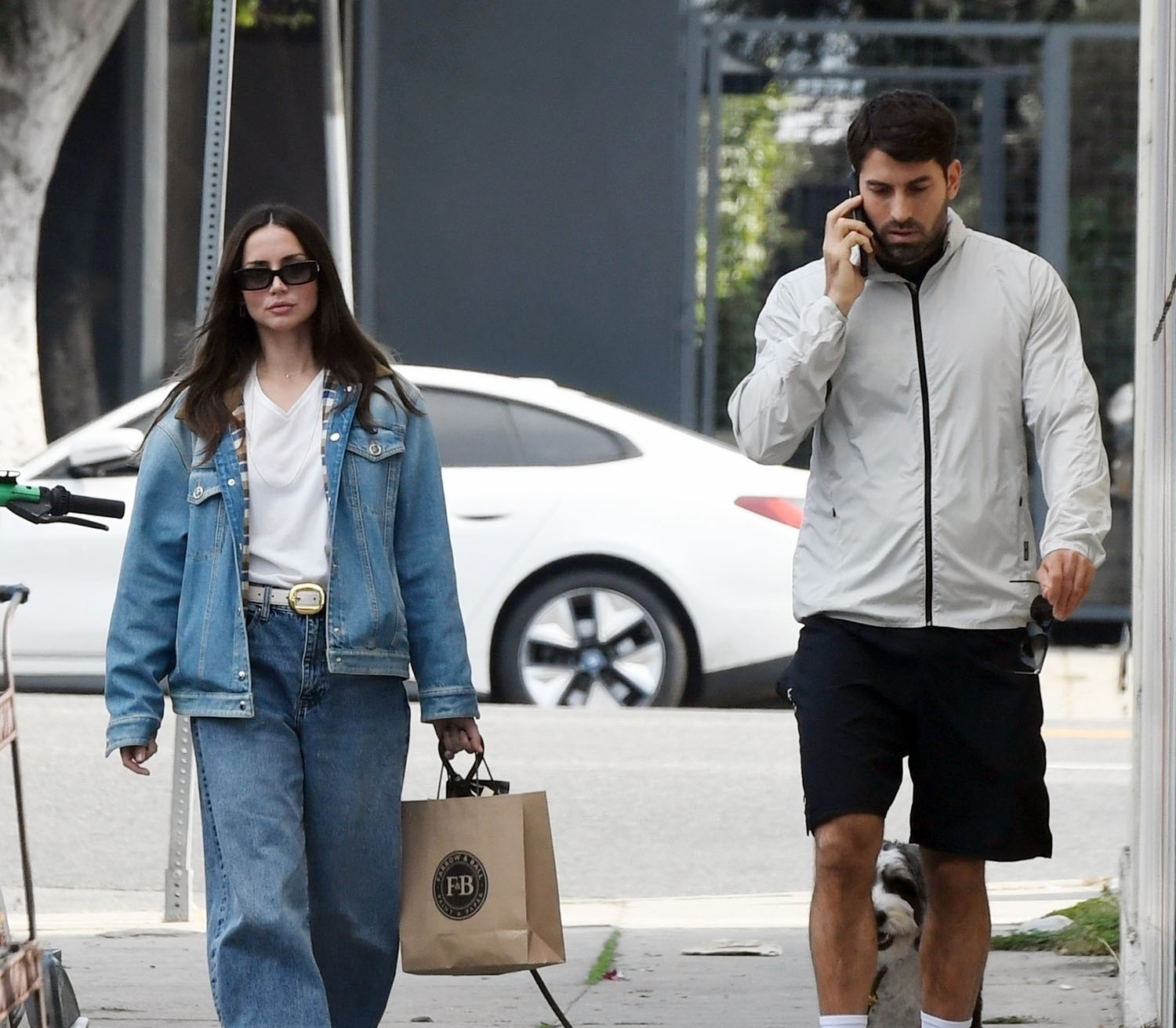 Ana de Armas rebounds