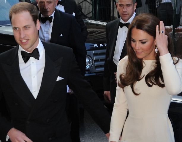 Will & Kate at the secret dinner