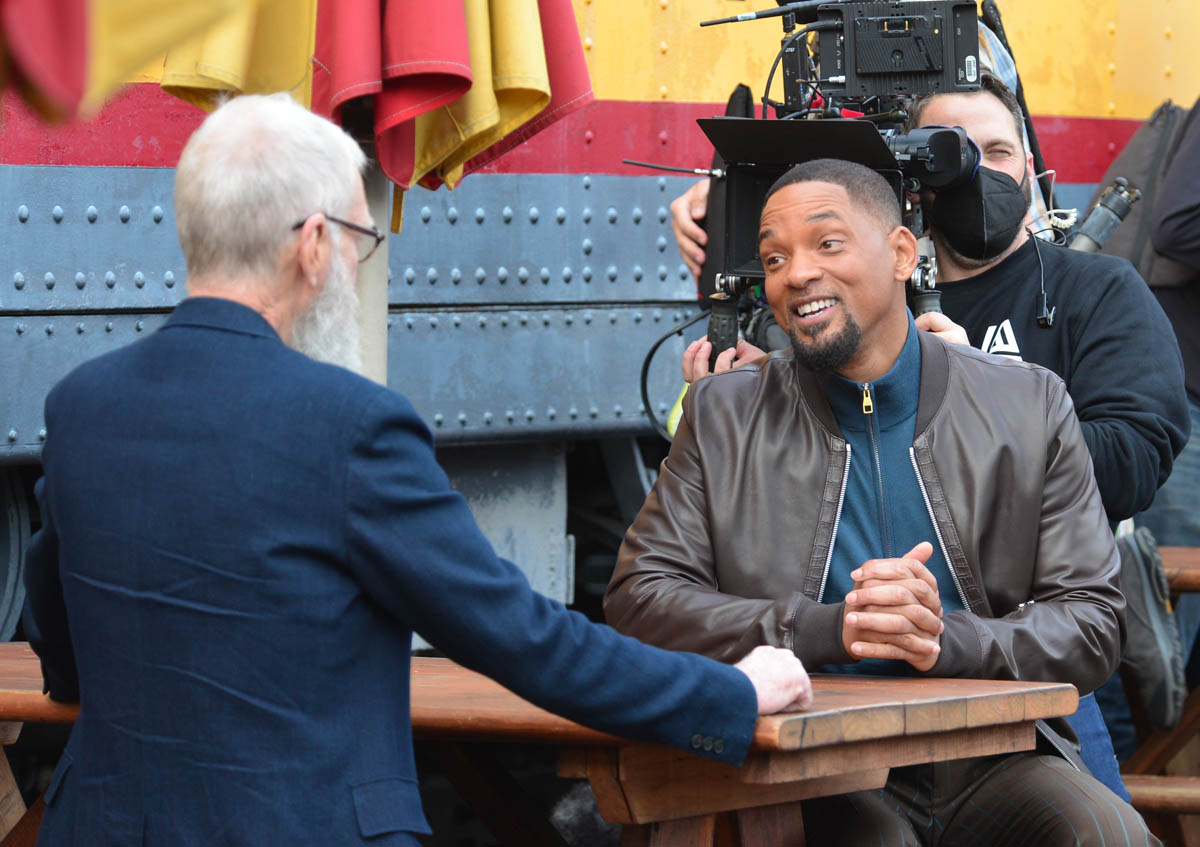 David Letterman and Nominee Will Smith