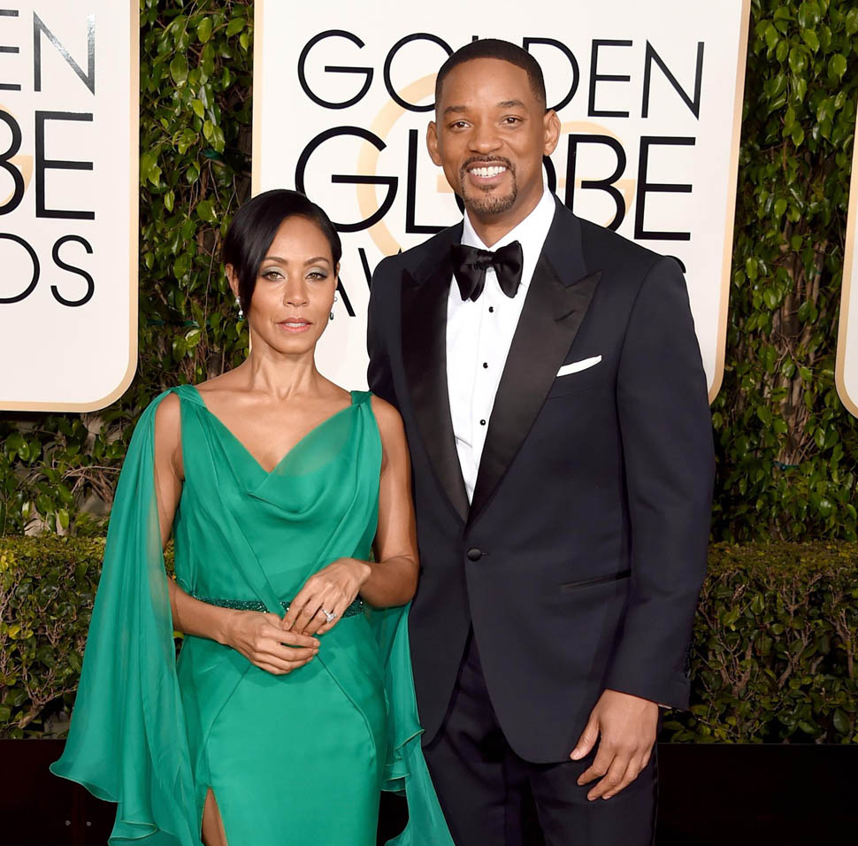 Will Smith & Jada Pinkett Smith: Golden Globes (too) smooth?