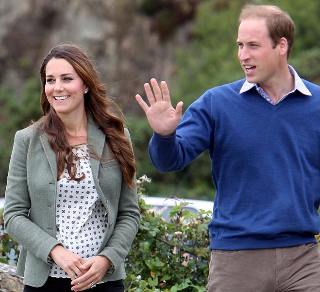 The Cambridges at the marathon