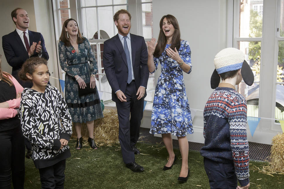 The playful Royals
