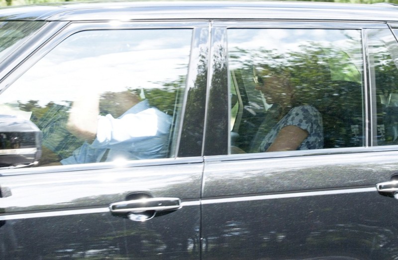 Prince George goes to Bucklebury