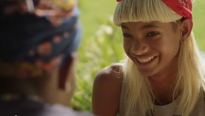 Willow Smith’s English accent summer fling