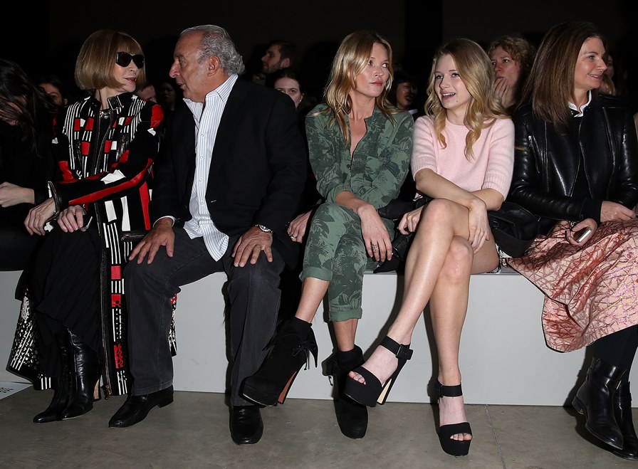 Photo Assumption: Anna Wintour front row at Topshop