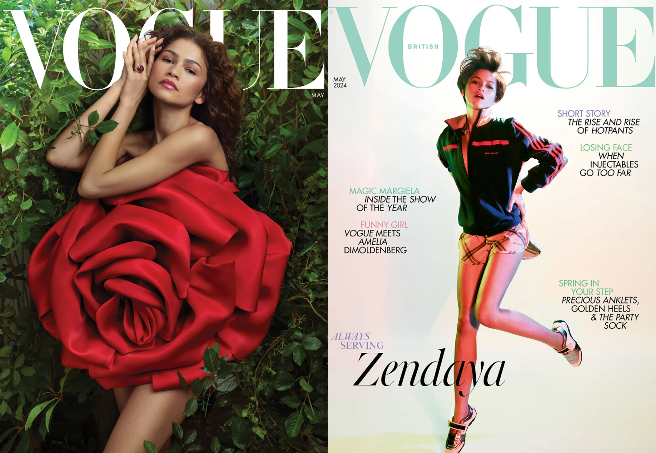 Zendaya’s Two Vogues
