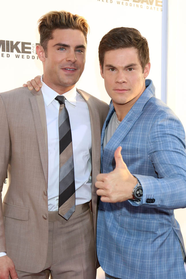 Zac Efron is tired in Mike and Dave Need Wedding Dates