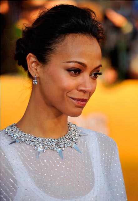 SAG Best Dressed: Zoe Saldana